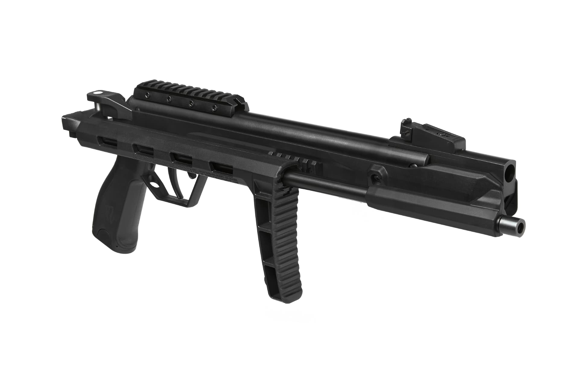PZ-X completely folded — angled